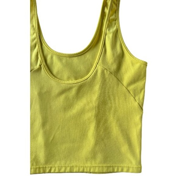 BuffBunny yellow Bae crop tank top size XS - Picture 5 of 7